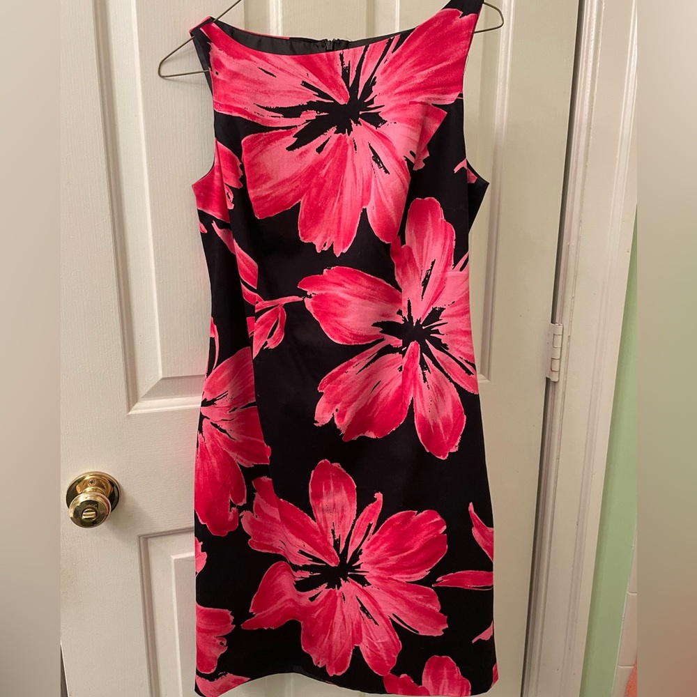 Floral pencil dress